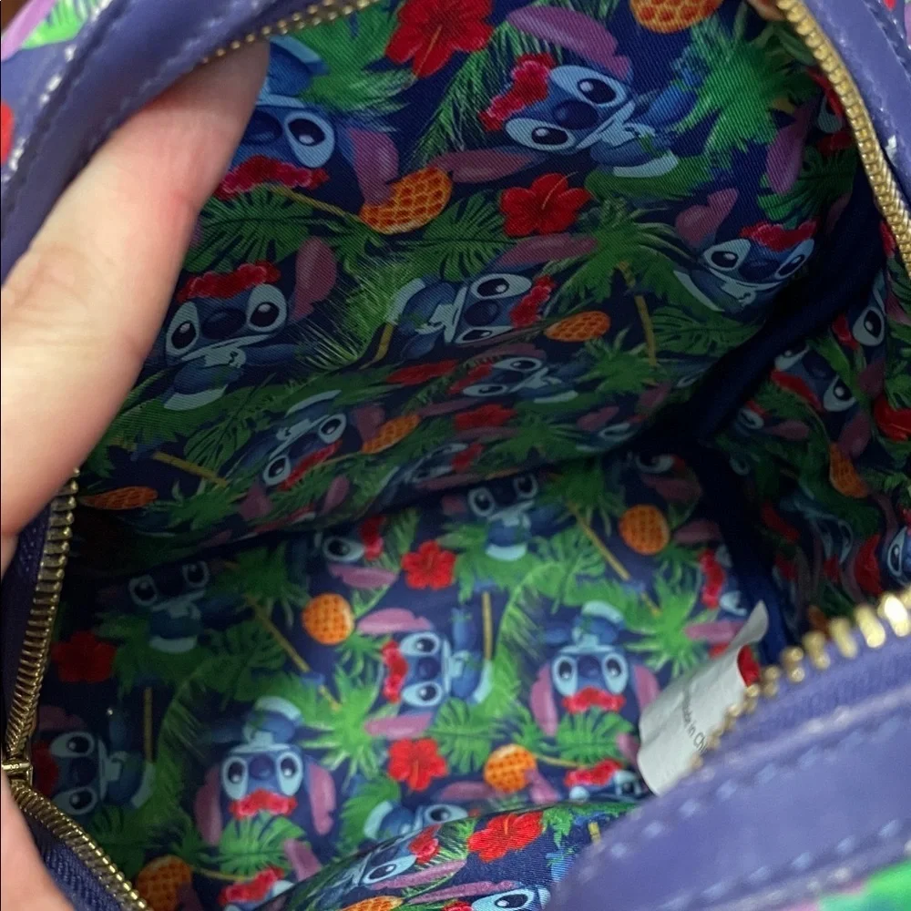 LILO & Stitch Disney Loungefly Backpack - Blue and Green